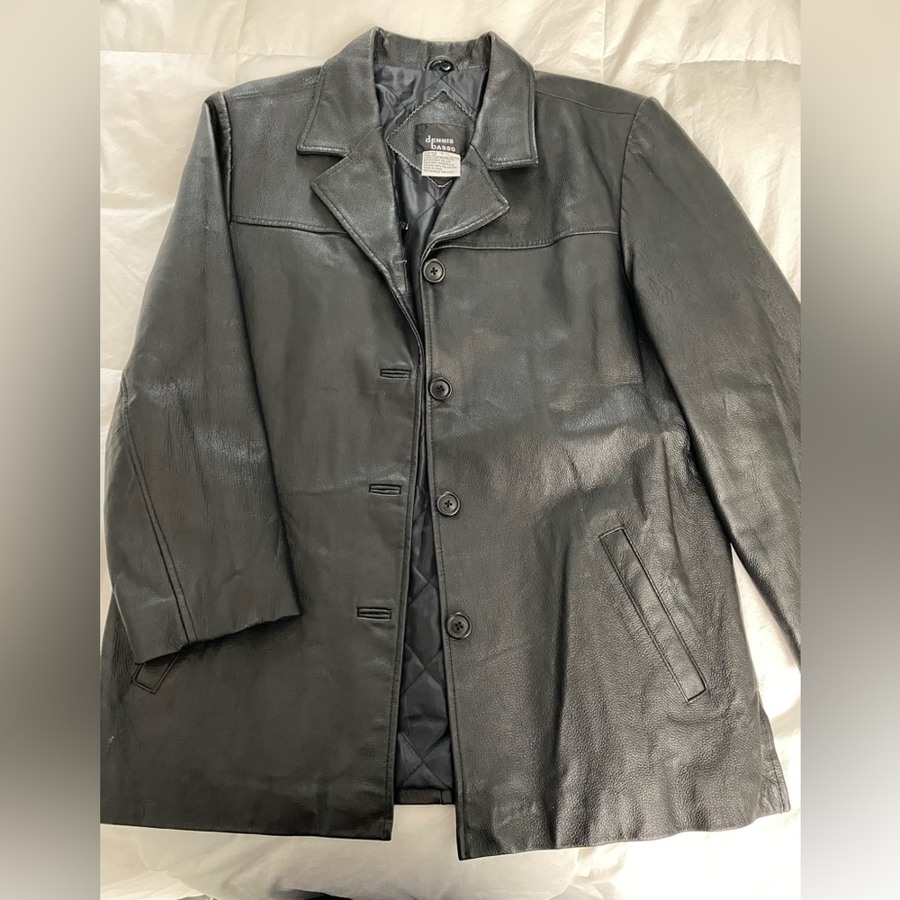 Vintage Oversized Leather Jacket